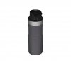 Kubek termiczny Stanley 350 ml TRIGGER ACTION TRAVEL MUG grafitowy Charcoal
